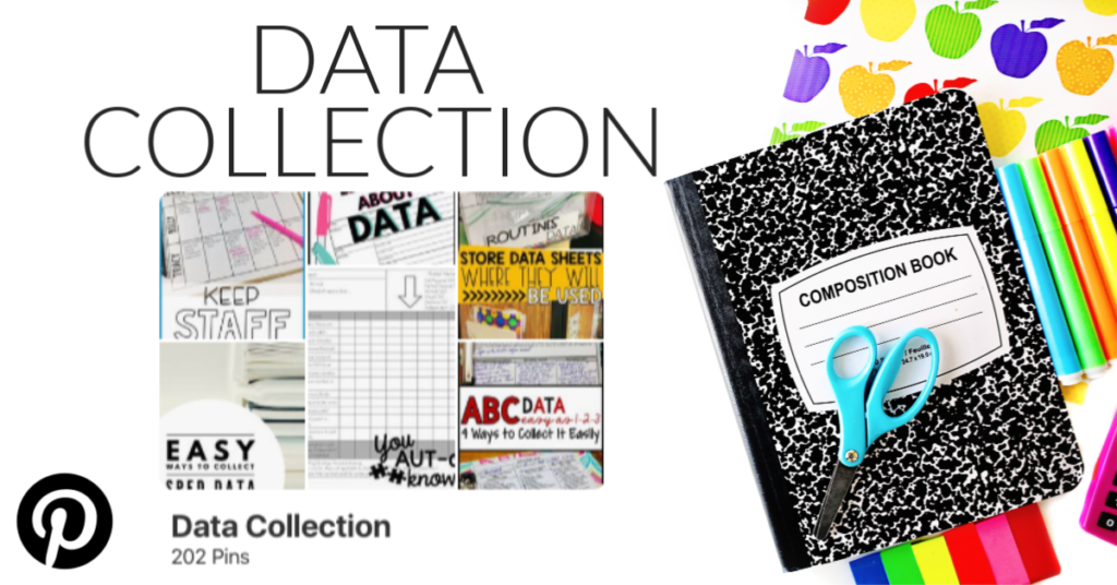 Data Collection for Special Education Board Pinterest