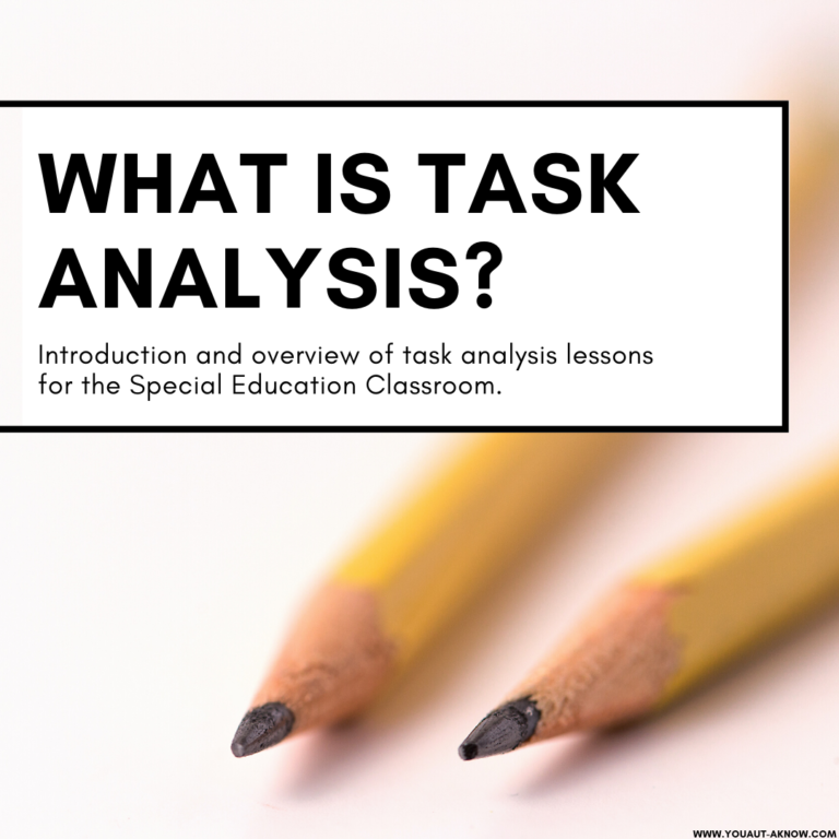 why task analysis is important in education