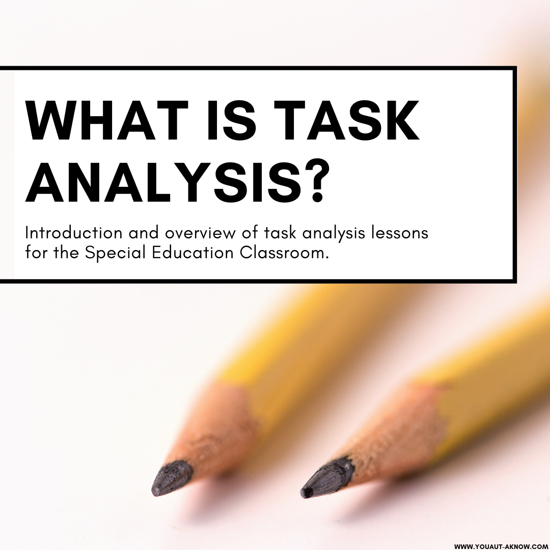 importance of task analysis in education