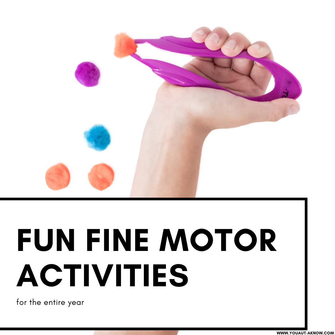 Fun Fine Motor Activities for the Whole Year - You Aut-A Know