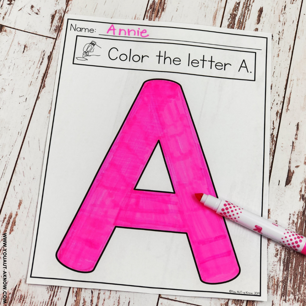How to Set up a Letter of the Week Routine - You Aut-A Know